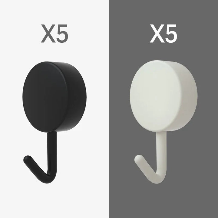 Graceful Nest Black White Stick & Style Wall Hooks