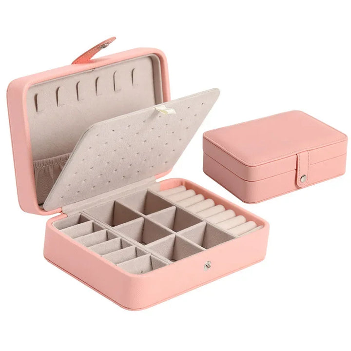 Graceful Nest L - Pink Chic & Secure Travel Jewelry Box